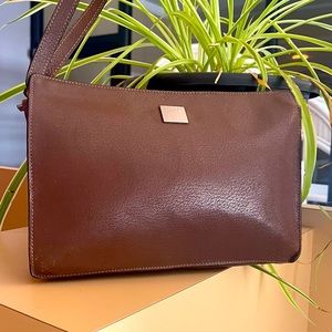 Authentic Celine Dion Calfskin leather Vintage clutch bag.